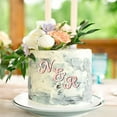 thumbnail image 5 of 64Pcs 0-9 Numbers+A-Z Letters Mirrored Cake Decoration Picks Acrylic&letter DIY, 5 of 7