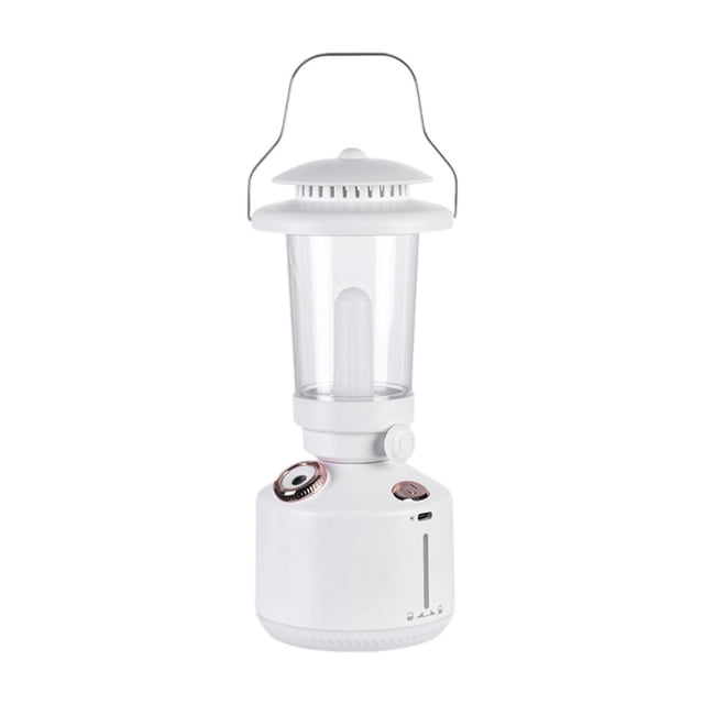 Humidificador de escritorio Humidificador de aire con luz Decorativo USB Recargable Colgante Blanco