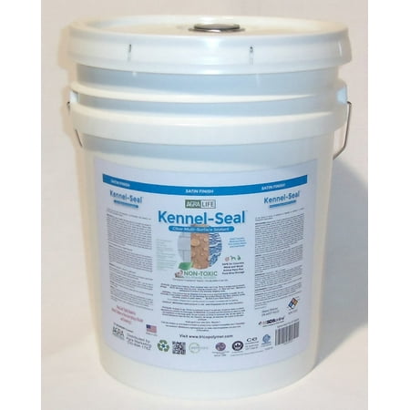 Kennel-Seal Five Gallon by Agra Life, Sealant for Wood, Concrete, & (Best Way To Seal Concrete Driveway)