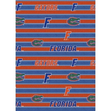 UNIVERSITY OF FLORIDA POLO STRIPE COTTON FABRIC