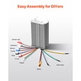 thumbnail image 6 of VEVOR 3000W Electric Brushless DC Motor Kit - 72V 4900rpm Motor with Upgraded Speed Controller for Go Karts E-Bike Motorcycle Scooter, 6 of 9