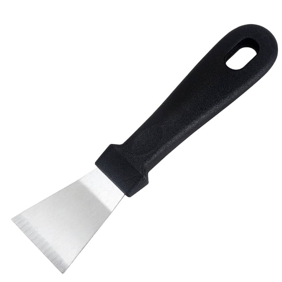 LLDYYDS Griddle Scraper Tool Metal Small Grill Scraper for Outdoor BBQ Stiff Grill Pan Cleaning Scraper Spatula
