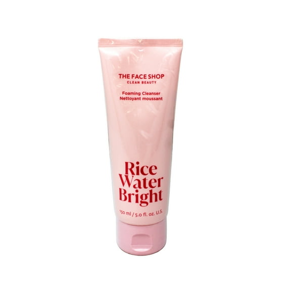The Face Shop Rice Water Bright Foaming Facial Cleanser, 5 fl oz