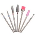 thumbnail image 3 of Juego de fresas para manicura eléctrica, 7 piezas en estuche portátil, ideal para uñas naturales y postizas - TZ-02, 3 of 6