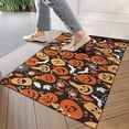 thumbnail image 4 of Autumn Halloween Pumpkin Pattern Door Rugs,Washable Non Slip Door Mats Indoor,Decorative Door Mats,Entry Mat Indoor for Entrance,Bedroom,Kitchen,Bathroom,17"x30", 4 of 6