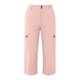 thumbnail image 3 of Pantalones de Cintura Elástica para Mujeres Color Sólido Ropa Casual Bolsillos de Longitud Completa Capris Mujeres Cintura Elástica Capris, 3 of 5