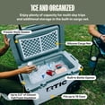 thumbnail image 3 of RTIC 52 Qt 76-Can Ultra-Light Rolling Cooler, Patriot, 3 of 9