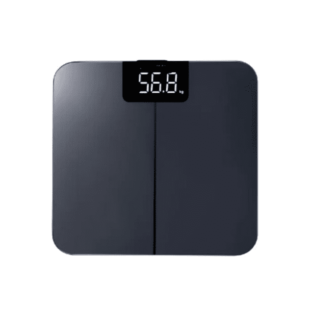 Bascula Digital Peso Personas 180 Kg Pesa Corporal Baño Personal Malubero, Negra