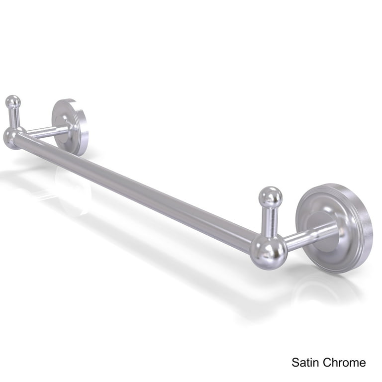 Allied Brass Prestige Regal 18 Towel Bar with Integrated Hooks in Polished Nickel Walmart