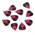 thumbnail image 2 of Púas de guitarra Púas Diseño de llama 10 piezas 0,71 mm, 2 of 5