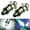 White, variant on P15D H6M LED Motorcycle Headlight Bulbs 1500LM 8000K Ice Blue for Yamaha ATVS YFM350 400 450 660 700 Raptor