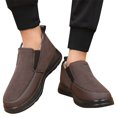 thumbnail image 3 of NOKIO Men'S Stylish Thermal Winter Snow Boots Men'S Padded Winter Walking Boots Men'S Warm Fleece-Lined Winter Shoes Warm And Snow Boots Fashion In Cold Men'S Insulated Fashion Boots, 3 of 5