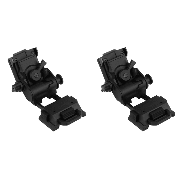 Likrtyny L4G24 NVG Soporte para Plegable para Gafas PVS15 PVS18 PGPNVG18 (negro)