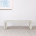 thumbnail image 2 of Plank+Beam 60" Modern Wood Dining Bench, Solid Wood Bench for Dining Table, 2 of 9