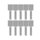 thumbnail image 1 of Juego de 10 bridas reutilizables para cables, cintas para organizar cables, sistema de organización versátil Gris, 1 of 9