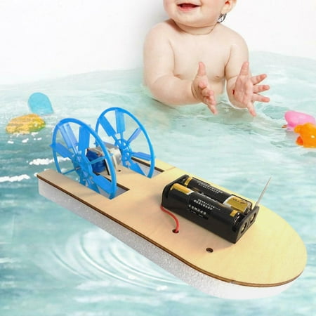 

DIY Electronic Assembly Boat Model Toy Scientific Experiment Toy For Kids for Girls Age 7 Kids for Pool for Toddlers Age 2 Toddler Girl Age 4-5 for Kids Science 4-12 Age Toddler for Water Table Math
