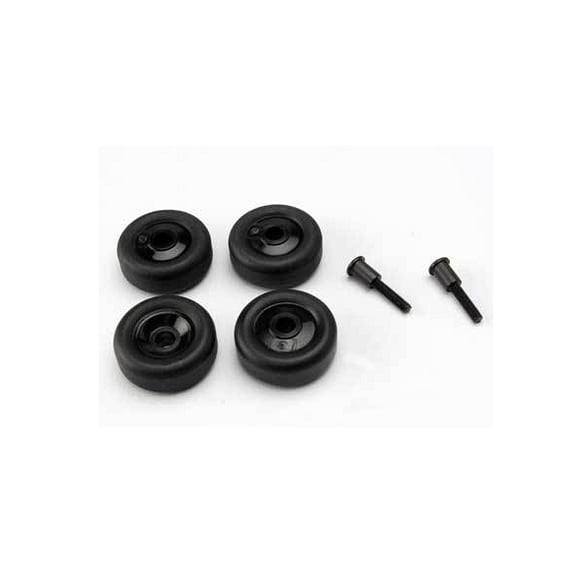 Hobby Rc Traxxas Tra4976 Wheels (4) Axles (2) (Wheelie Replacement Parts