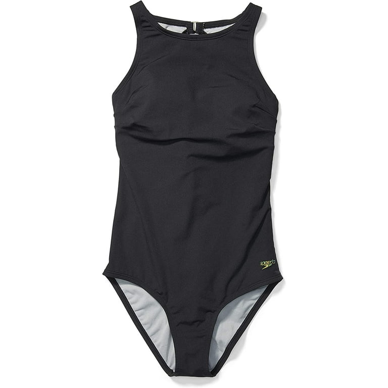 Active High Neck One Piece Swimsuit