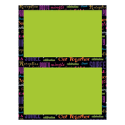 Great Papers! 2-Up Invitations, 5 1/2" x 8 1/2", Celebrate Together, Pack Of 16