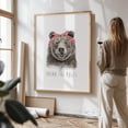 thumbnail image 3 of Break the rules - Illustration Humor Animal Quote Wildlife Modern Art Whimsical Unframed Wall Art Print 20 x 30 inches, 3 of 16