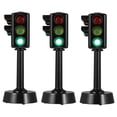 thumbnail image 1 of GAXIRE NUOBESTY 3 piezas de juguetes de semáforo para niños, juguetes educativos para niños, simulación de semáforos, juguetes de modelo de seguridad vial, 1 of 5