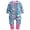 Green leaf, variant on ATAIKU Baby Girls 2 Way Zipper Footless / Footed Pajamas Cotton Long Sleeve Romper with Mittens Sleep 'N Play
