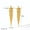 2, variant on 18K Karat Gold Plated Earrings for Women Long Tassel Earrings Premium Temperament Jewelry for Her Birthday Gifts