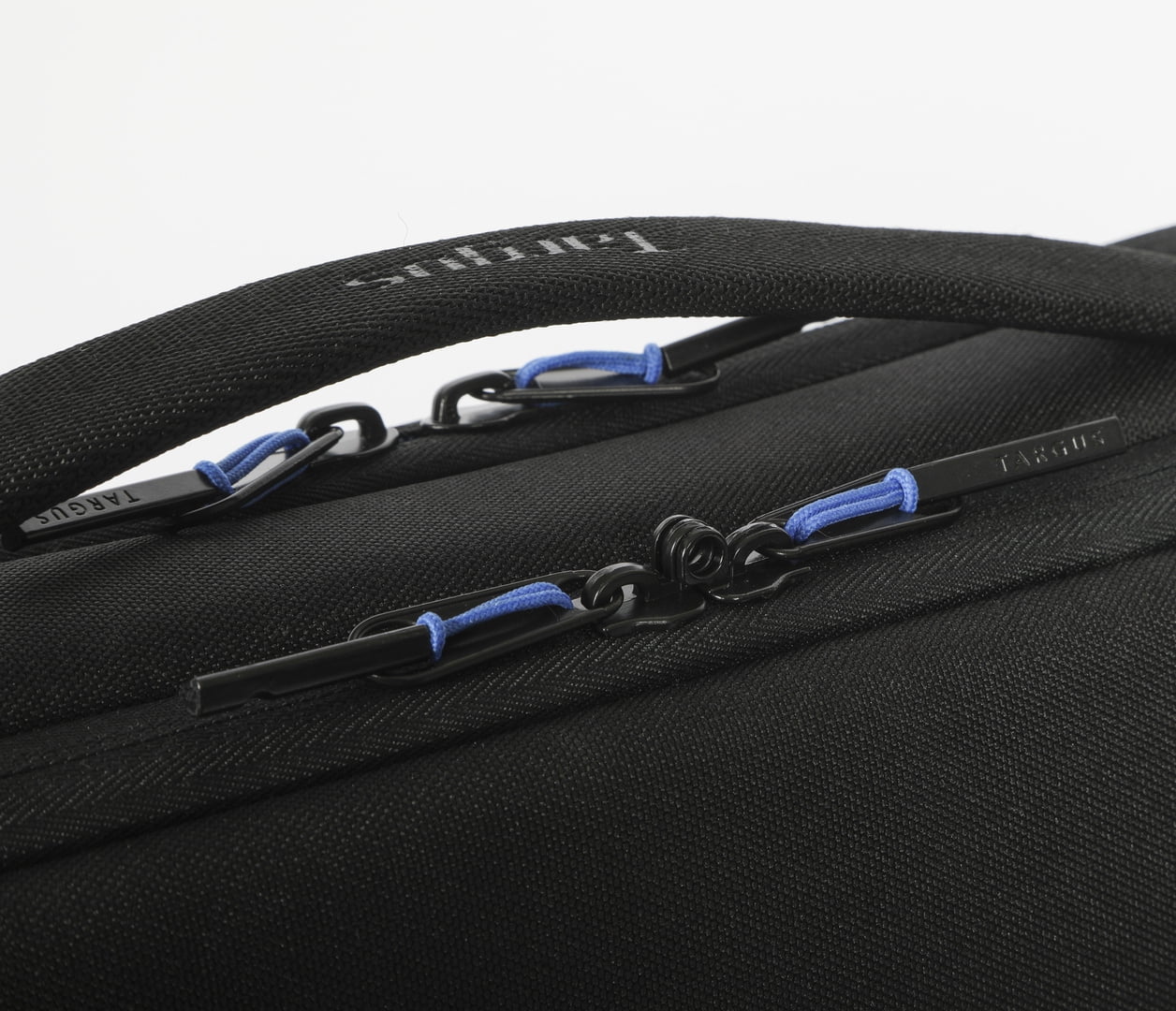 Targus 15–16” Coastline EcoSmart Briefcase, TBT940GL, Black/Blue