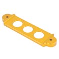 thumbnail image 4 of Bloqueo del soporte de sujeción de la batería de carreras de autos anodizado para HONDA CIVIC / CRX 1988-2000 (dorado), 4 of 5
