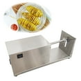thumbnail image 6 of EQCOTWEA Spiral Auto Cutting Potato Chip Machine Vegetable Potato Tower Slicer Stainless Steel, 6 of 11
