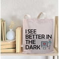 thumbnail image 3 of BDPWSS Sonographer Tote Bag Ultrasound Technician Gift Sonography Tech Gift Radiologist Gift I See Better In The Dark, 3 of 7
