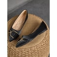 thumbnail image 2 of Women's Pointed Toe Flats Soft Leather Loafers Comfortable Slip-On Shoes Ideal for Office and Daily Commuting Wear, 2 of 7
