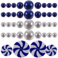 thumbnail image 1 of 1 Set Christmas Floating Charms Vase Filler Floating Candles Acrylic Beads Candy, 1 of 5