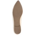 thumbnail image 6 of Journee Womens Mindee Slip On Pointed Toe Loafer Dress Flats, Widths Available, 6 of 10