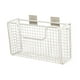 thumbnail image 3 of Organizador de puertas de armario de cocina, cestas colgantes para puertas de armario, acero al carbono estable Blanco L, 3 of 7