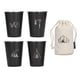 thumbnail image 2 of Taza de acero inoxidable, 4 piezas, 350 ml, botella de acero inoxidable 304, taza de café probada y confiable, 2 of 8