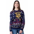 thumbnail image 3 of Harry Potter Men's Hogwarts Happy Christmas Ugly Holiday Knit Sweater, 3 of 3