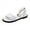 White, variant on TAGOLD Women's Sandals Shoes on, up to 30% off, Flip Flops for Women, Sandals Women Flat Slippers Open Toe Pearl Comfy Beach Roman Shoes Flip Flop, Black, 43