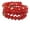 Bright Red, variant on Crystal Wrap Bracelet