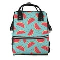thumbnail image 1 of Fotbe Watermelon Mochila Maternidad - Lona de Sarga Impermeable, Mochila de Pañales de Gran Capacidad con Múltiples Bolsillos y Correas Ajustables, 1 of 6