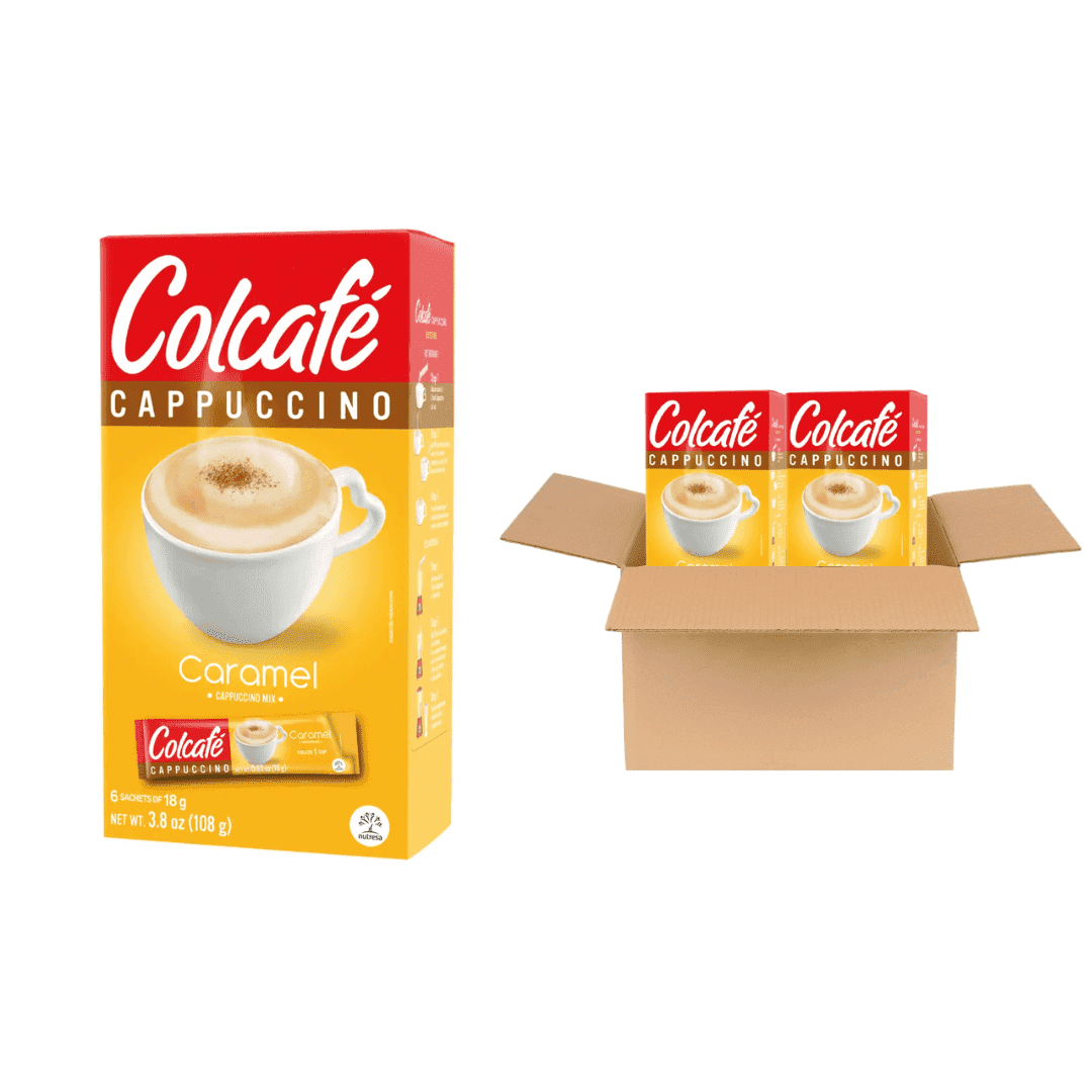 Colcafé 3-in-1 Coffee Mix Jar - 100% Colombian Coffee With Cream & Sugar, 13.4oz