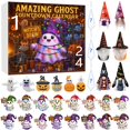 thumbnail image 1 of Halloween 2D/3D Print AI Hanging Ornaments Print Countdown 3D Hanging Ornament Set Christmas Tree Hanging Ornaments With 2D/3D Random Dolls Kids Stoplight Timer Retro Kitchen Clocks Wall Battery, 1 of 3