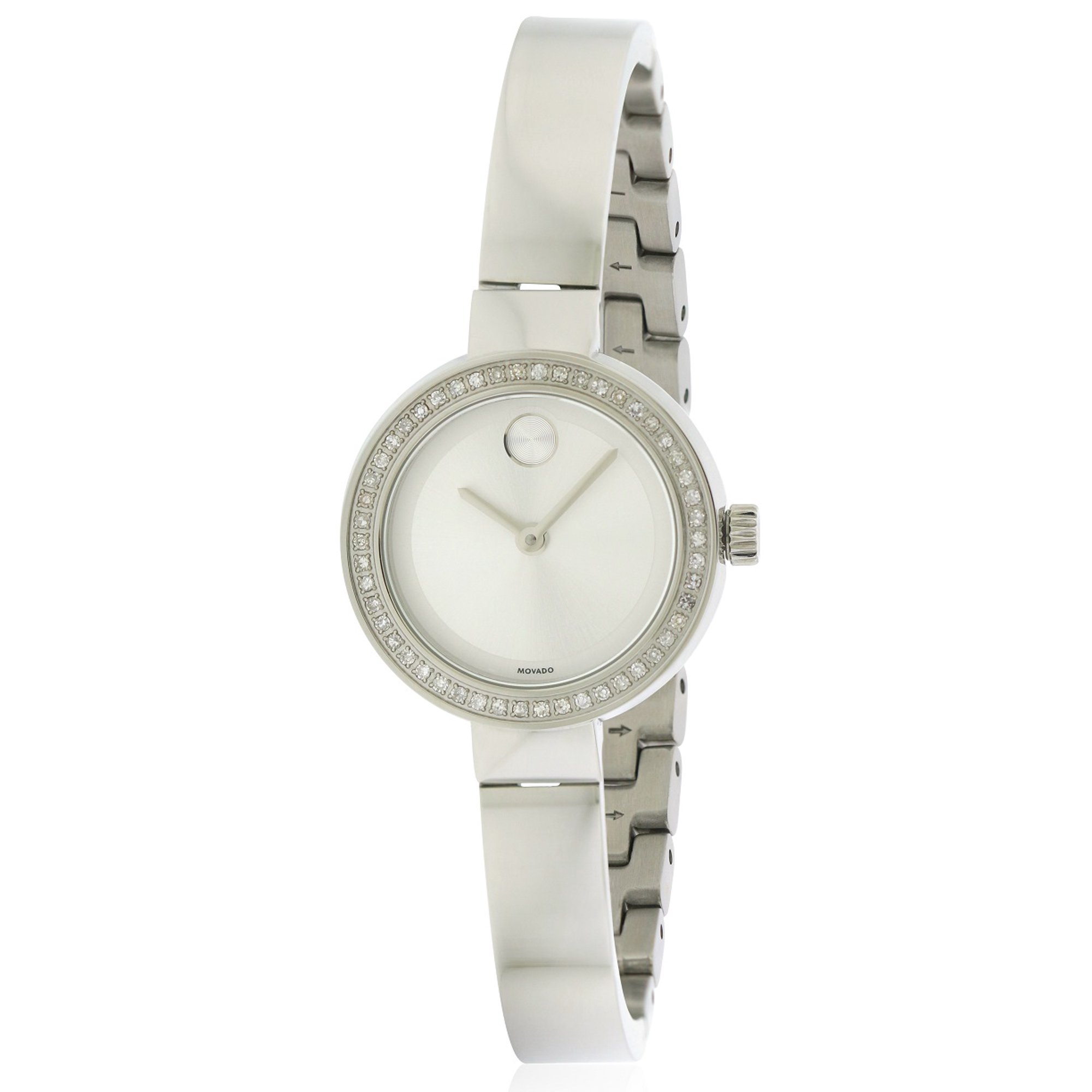 Movado Women's Bold 3600321 Silver Stainless-Steel Swiss Quartz Fashion Watch
