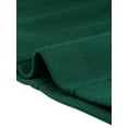thumbnail image 6 of INSPIRE CHIC Women's Coat Double Breasted Midi Length Stand Collar Long Sleeve Coat XS Green, 6 of 8