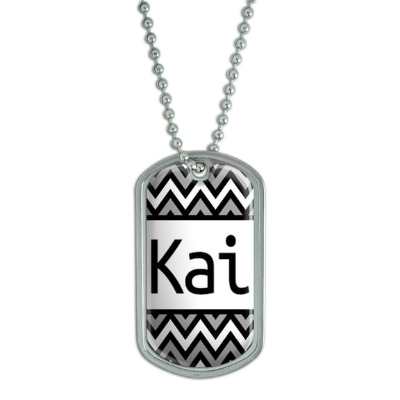 Male Names - Kai - Dog Tag