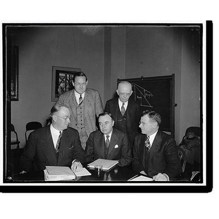 Historic Print, Employer and employee well represented as committee meets to consider minimum wage for textile workers. Washington, D.C., Oct. 11., 18" x 24"