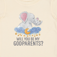 thumbnail image 4 of Inktastic Will You Be My Godparents? Boys or Girls Baby T-Shirt, 4 of 5