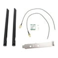 thumbnail image 1 of M.2 WiFi Card WiFi6 1800Mbps  5.2 Wireless  Card RTL8852BE for Linux, 1 of 7