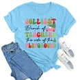 thumbnail image 2 of Chemises Décontractées de Noël pour Femmes, Col Rond, Manches Courtes, Tunique Confortable, 2 of 3