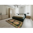 thumbnail image 5 of Ahgly Company Machine Washable Indoor Rectangle Traditional Caramel Brown Area Rugs, 2' x 4', 5 of 7
